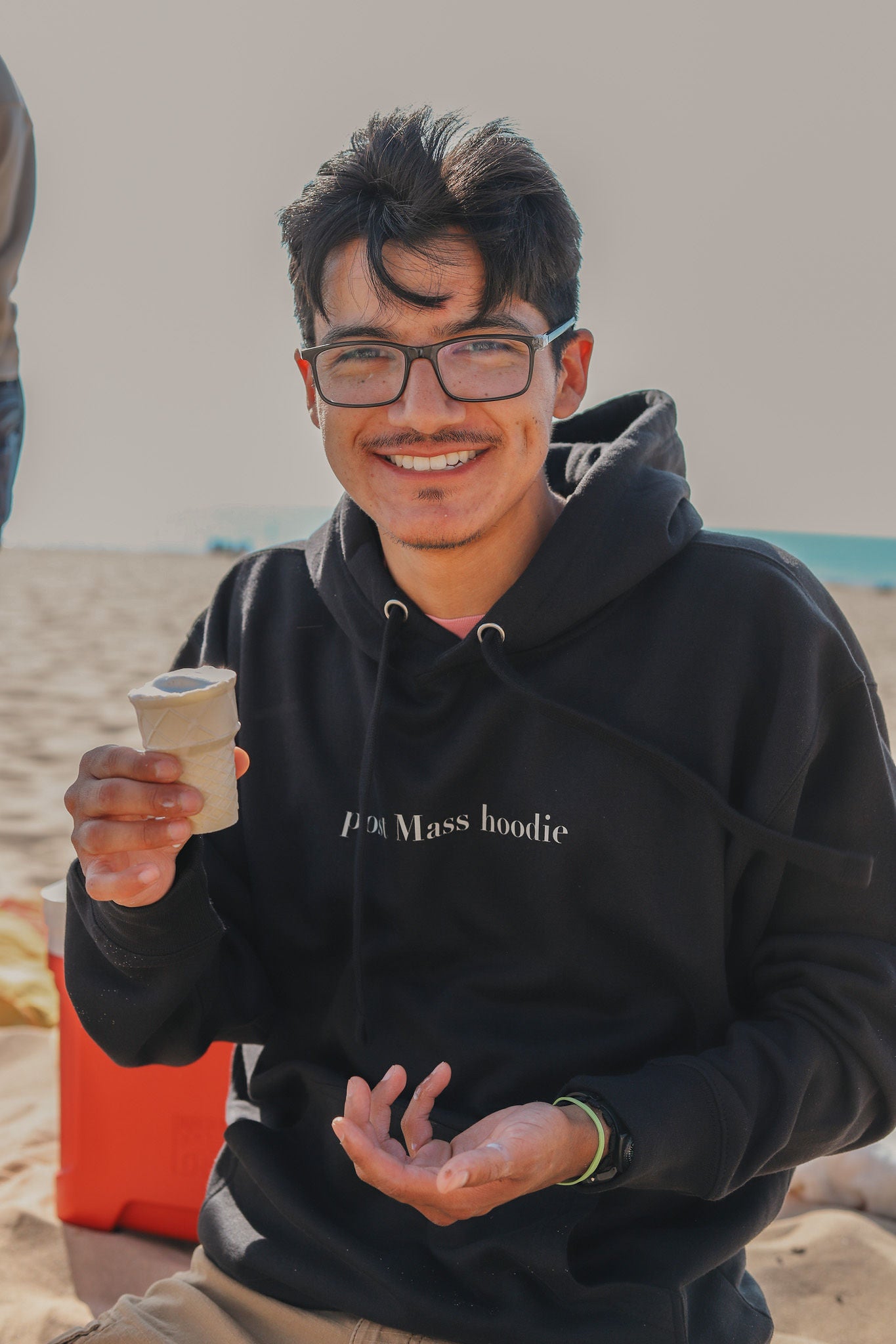 🙏 The Post-Mass Hoodie (Black)