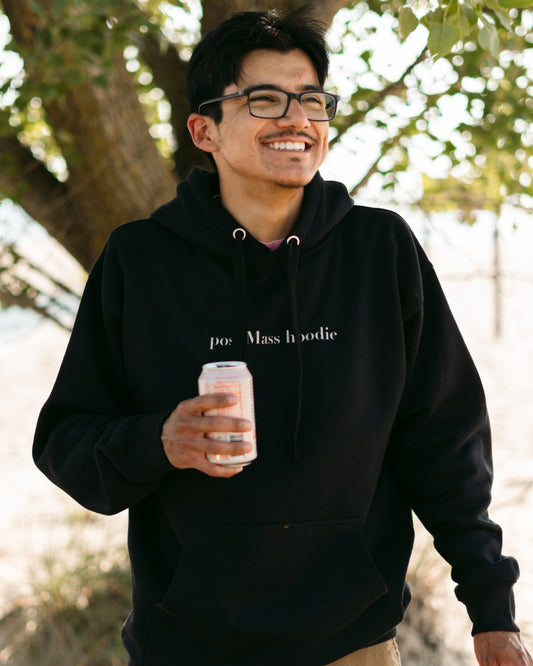 🙏 The Post-Mass Hoodie (Black)