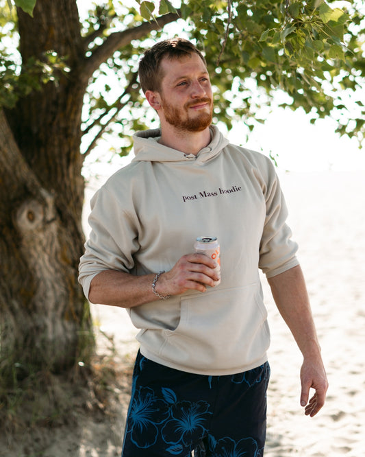 🙏 The Post-Mass Hoodie (Cream)